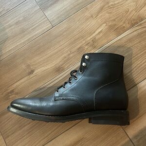 Thursday Boots Captain - Men’s Size 11.5, Black Leather